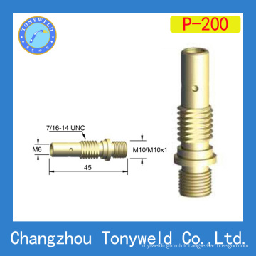 Pistolet de soudage mig 200A Support de pointe de contact Panasonic